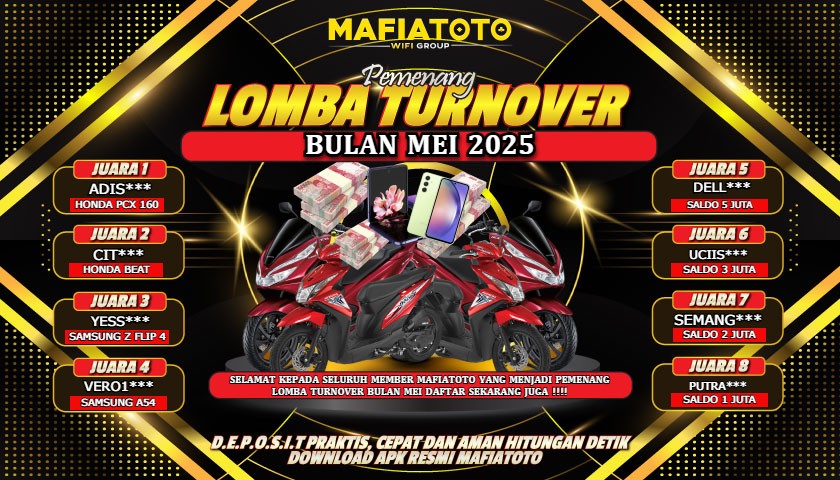 LOMBA TURNOVER BULAN MEI